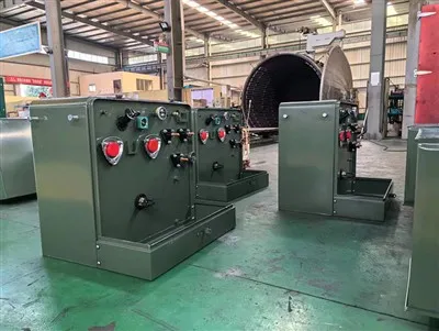 167kVA Jednofázový transformátor namontovaný na podložke